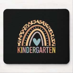 Kindergarten Rainbow Girls Boys Teacher Team Kinde Mouse Pad