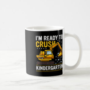 Kindergarten Ready To Crush Truck Kids Kindergarte Coffee Mug