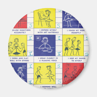 Kindergarten Report Card Magnet