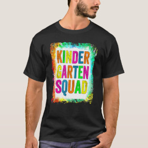 Kindergarten Retro Girls Boys Teacher Team Kinderg T-Shirt