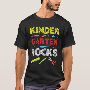 Kindergarten Rocks Back To School Teacher T-Shirt