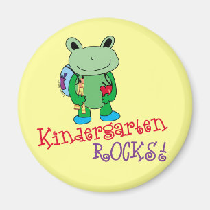 Kindergarten Rocks Magnet