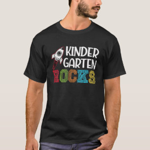 Kindergarten Rocks Teacher Student Back To Schoo T-Shirt