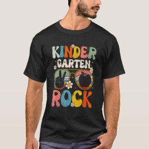 Kindergarten Rocks Team Kinder Teacher Back To Sch T-Shirt