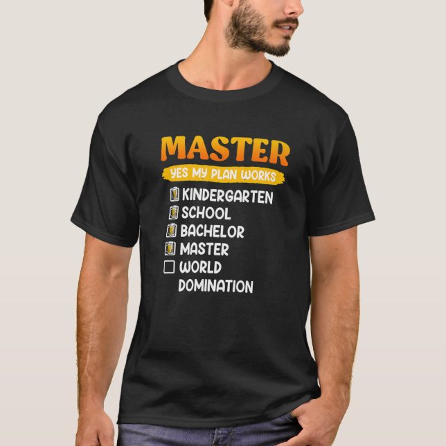 Kindergarten School Bachelors Masters Degree  1 T-Shirt (Front)