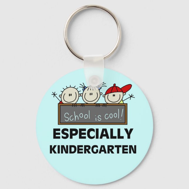 Kindergarten School is Cool Tshirts and Gifts Key Ring (Front)