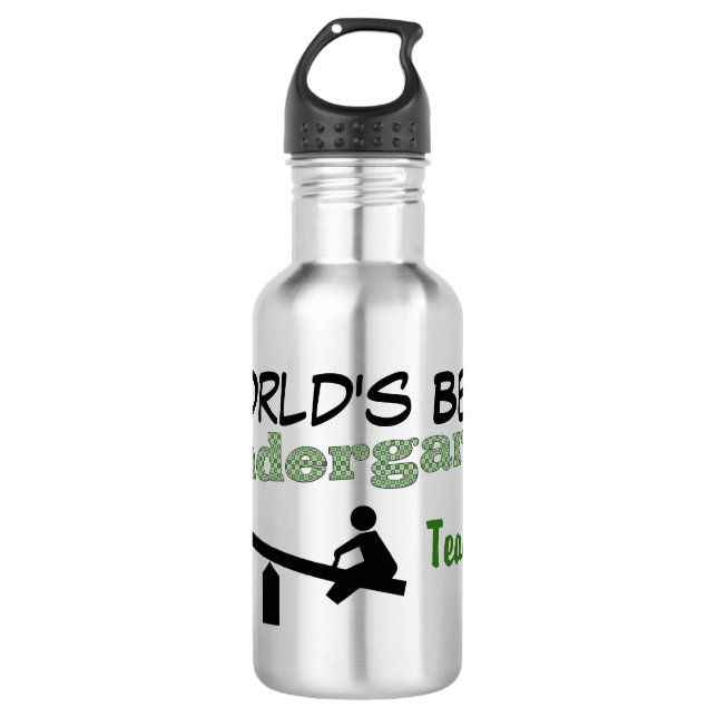 Kindergarten Teacher 710 Ml Water Bottle (Front)
