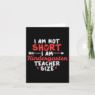Kindergarten Teacher Back To School Card