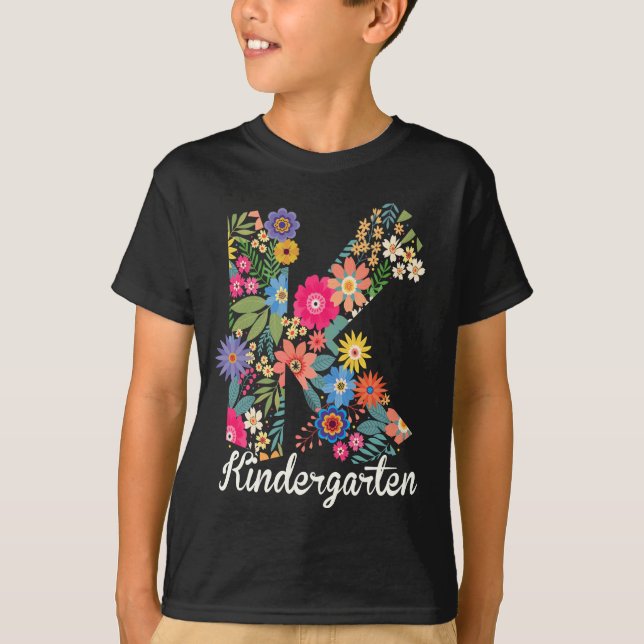 Kindergarten Teacher First Day of School Back to  T-Shirt (Front)