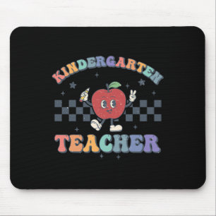 Kindergarten Teacher Groovy Ck To School Team Kg T Mouse Pad