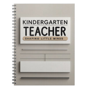 Kindergarten Teacher Notebook