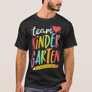 Kindergarten Teacher Student Fun Back To School Gi T-Shirt