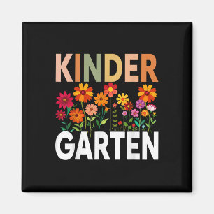 Kindergarten Teacher Wildflower Back To School Flo Magnet