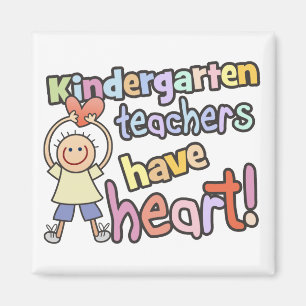 Kindergarten Teachers Have Heart Magnet