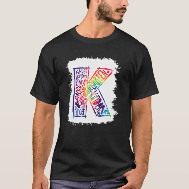 Kindergarten Team Back To School Squad T-Shirt (Front)