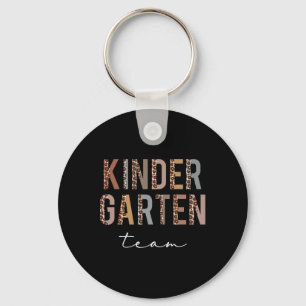 Kindergarten Team Hello Back To School Appreciatio Key Ring
