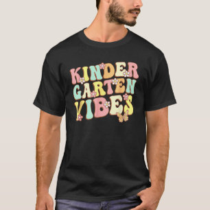 Kindergarten Vibes Hello Kindergarten Teacher Kids T-Shirt