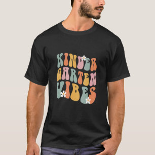 Kindergarten Vibes Kinder Crew Retro First Day of T-Shirt