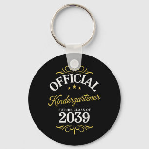 Kindergartener Future Cl of 2039 Back to School Key Ring