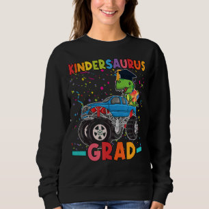 Kindersaurus Grad Kindergarten Dino Sweatshirt