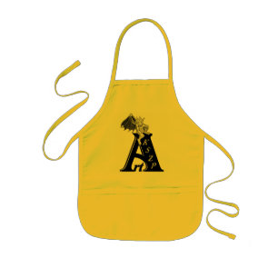 Kinderschürze mit Art KSZP Logo Kids Apron