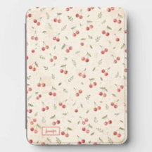 Kindle Cover • Cherry Pattern Vintage Personalised