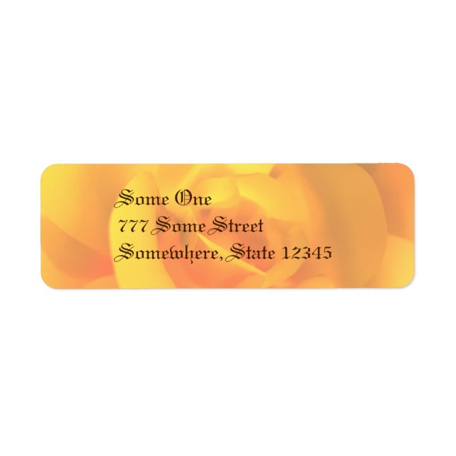 Kindled Rose Address Labels (Front)