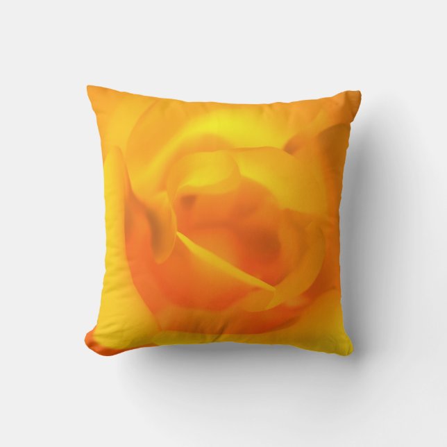Kindled Rose Pillow (Front)