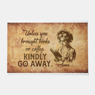 Kindly Go Away Doormat – Funny Welcome Mat Non-S