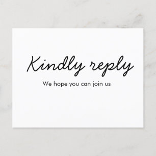 Kindly reply song request add name text minimal ca postcard