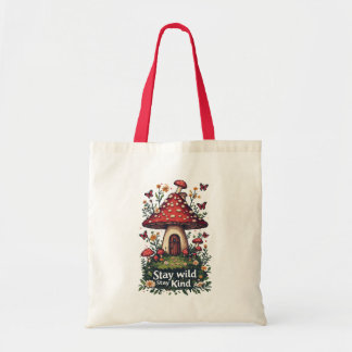 Kindness and nature tote bag