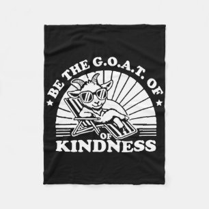 Kindness Anti Bullying Week Cute Is The Goat Stick Fleece Blanket