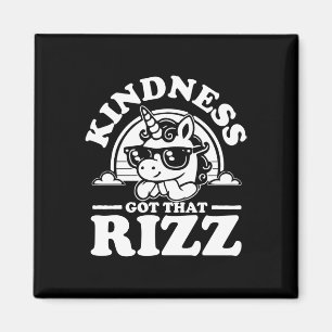 Kindness Anti Bullying Week Unicorn Got Rizz Stick Magnet
