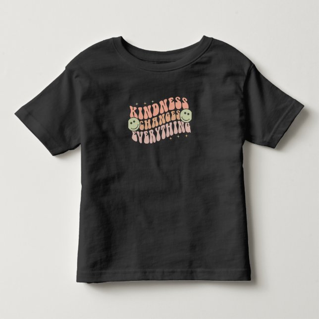 Kindness Changes Everything Toddler T-Shirt (Front)