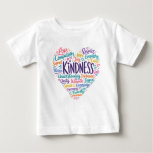 Kindness compassion empathy and respect baby T-Shirt