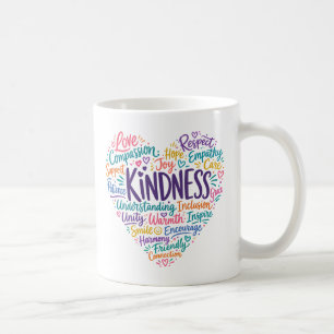 Kindness compassion empathy and respect coffee mug