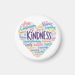 Kindness compassion empathy and respect magnet