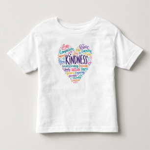 Kindness compassion empathy and respect toddler T-Shirt