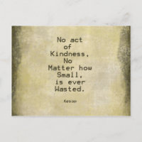 Kindness Compassion Quote Aesop