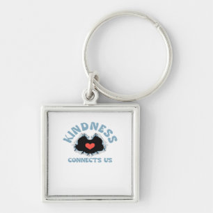 Kindness Connects Us Classic Key Ring