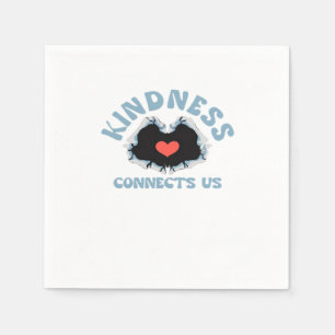 Kindness Connects Us Classic Napkin