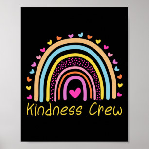 Kindness Crew Kindergarten Teacher Daycare Poster