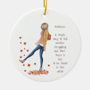 Kindness Holiday Ornament