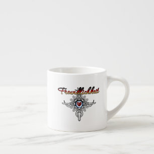 Kindness In German Colourized Version Espresso Cup