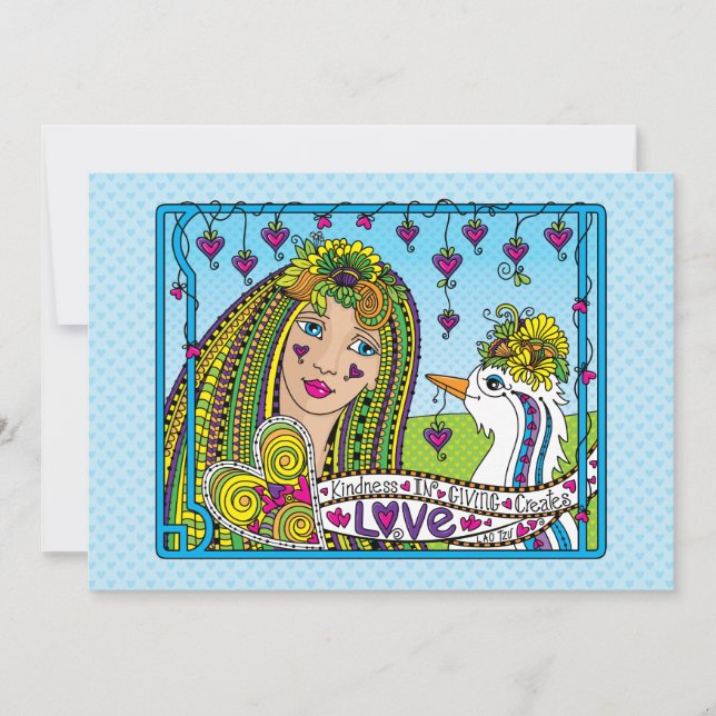 Kindness In Giving_Flat Card 7"x5" (Front)