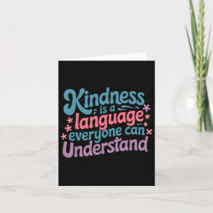 Kindness - Inspirational Quote Sticker Card