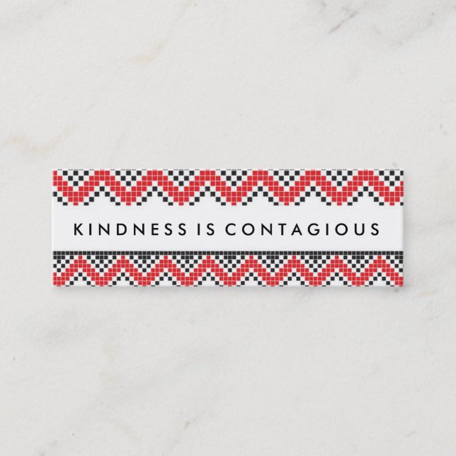 Kindness Is Contagious Challenge Card (Front)