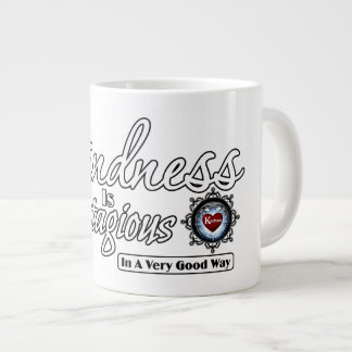 Kindness is Contagious Large Coffee Mug