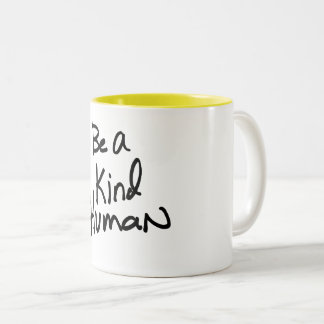 Kindness is Contagious Two-Tone Coffee Mug