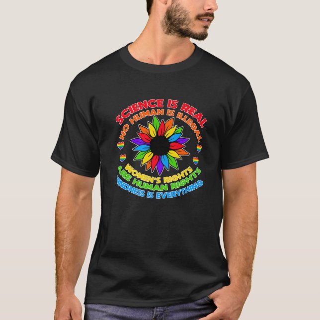 Kindness Is Everything LGBT Pride T-Shirt (Front)